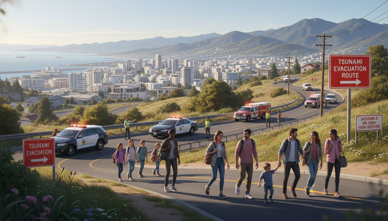 6.9-Magnitude Aftershock Strikes Japan, Triggering Tsunami Warnings