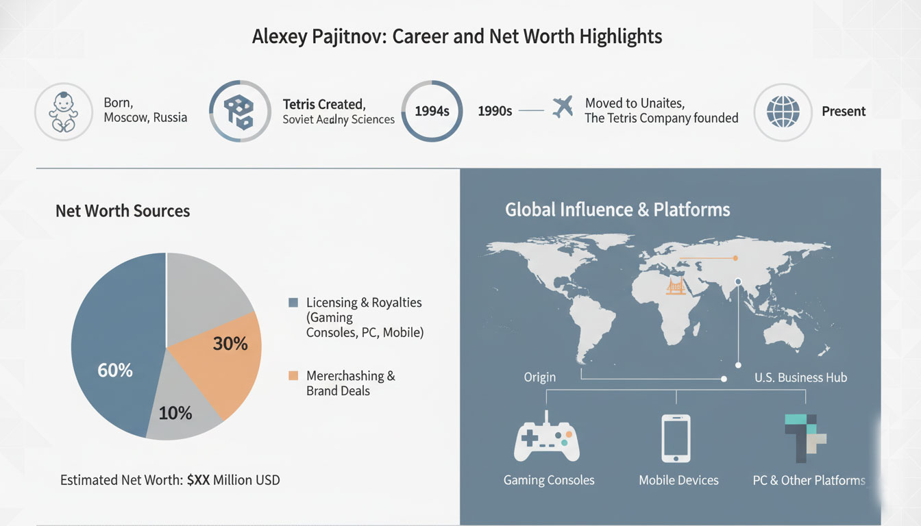 Alexey Pajitnov Net Worth: How the Tetris Creator Built His Fortune ?