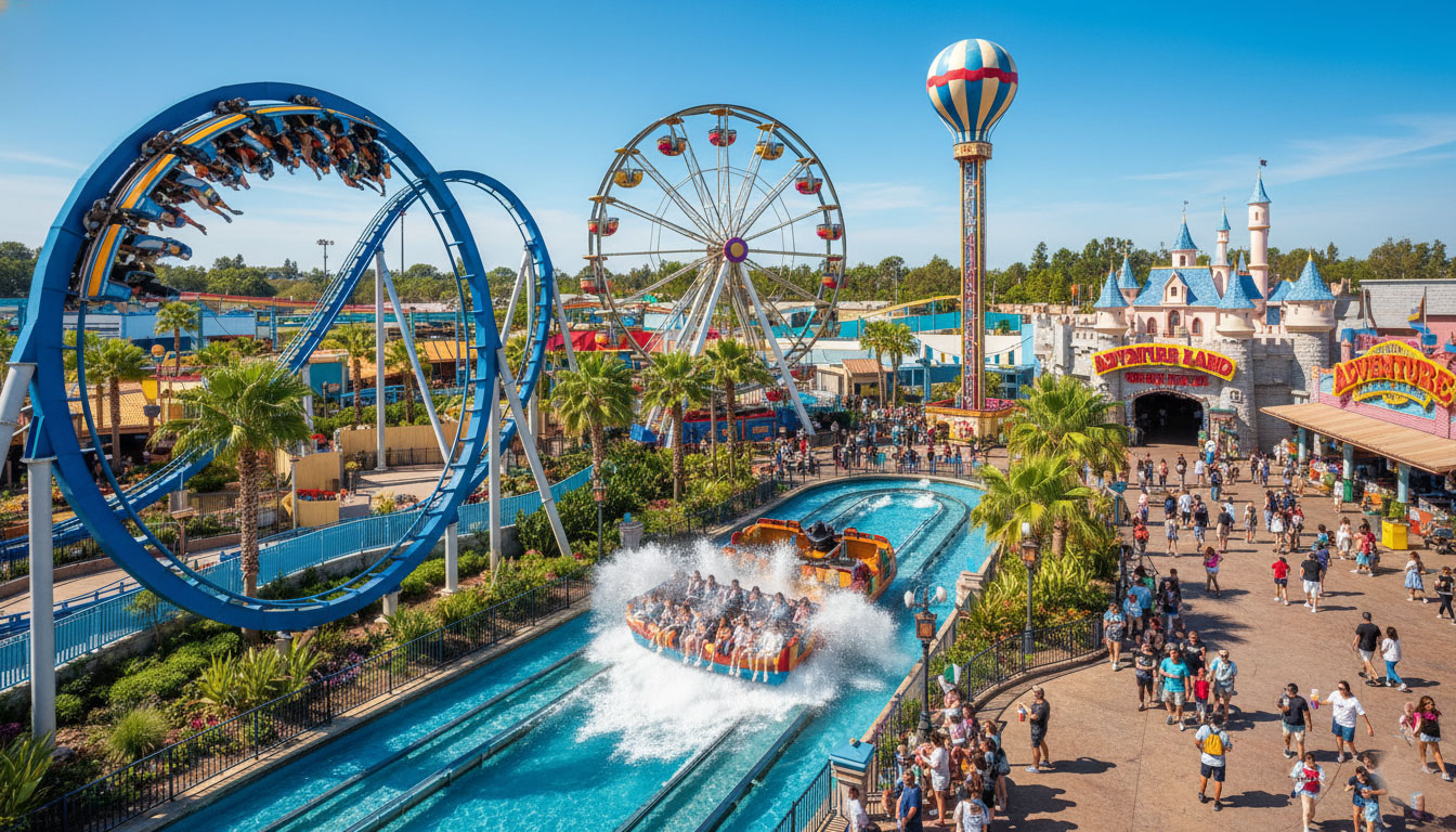 Top Entertainment Park Destinations Around the World for Thrill Seekers