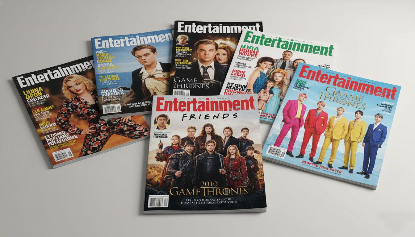 The Cultural Impact of Iconic Entertainment Weekly Covers Over Decades