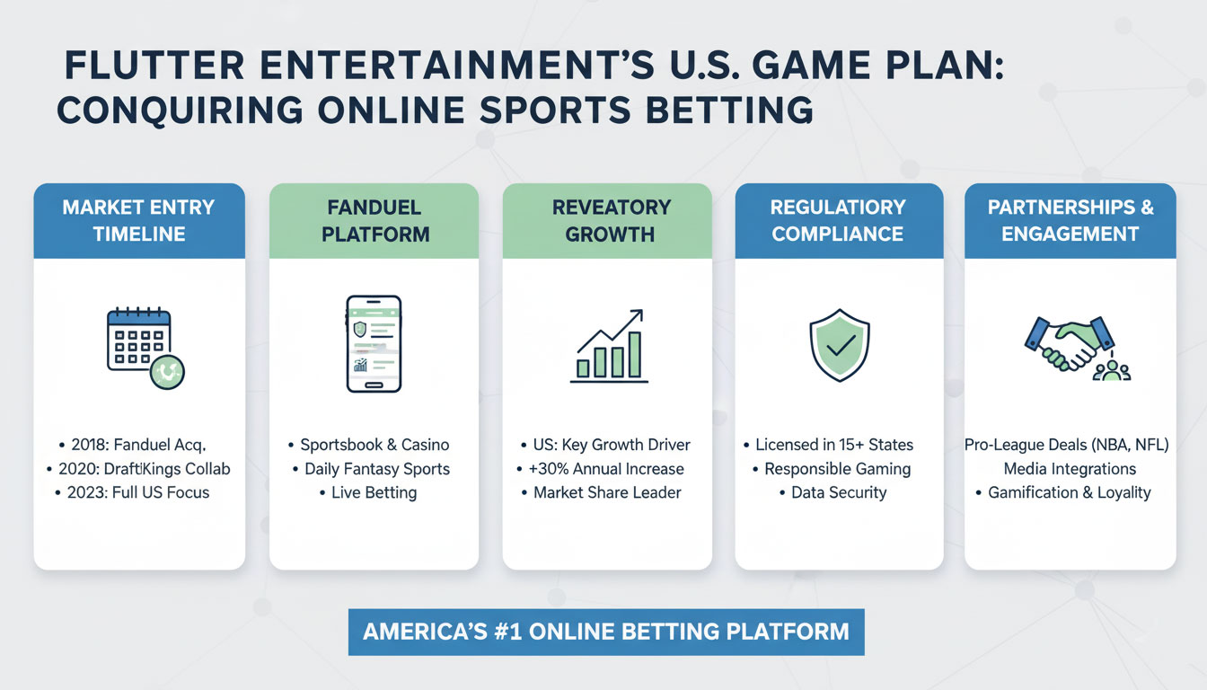 Flutter Entertainment and the Rapid Rise of Online Sports Betting in the USA