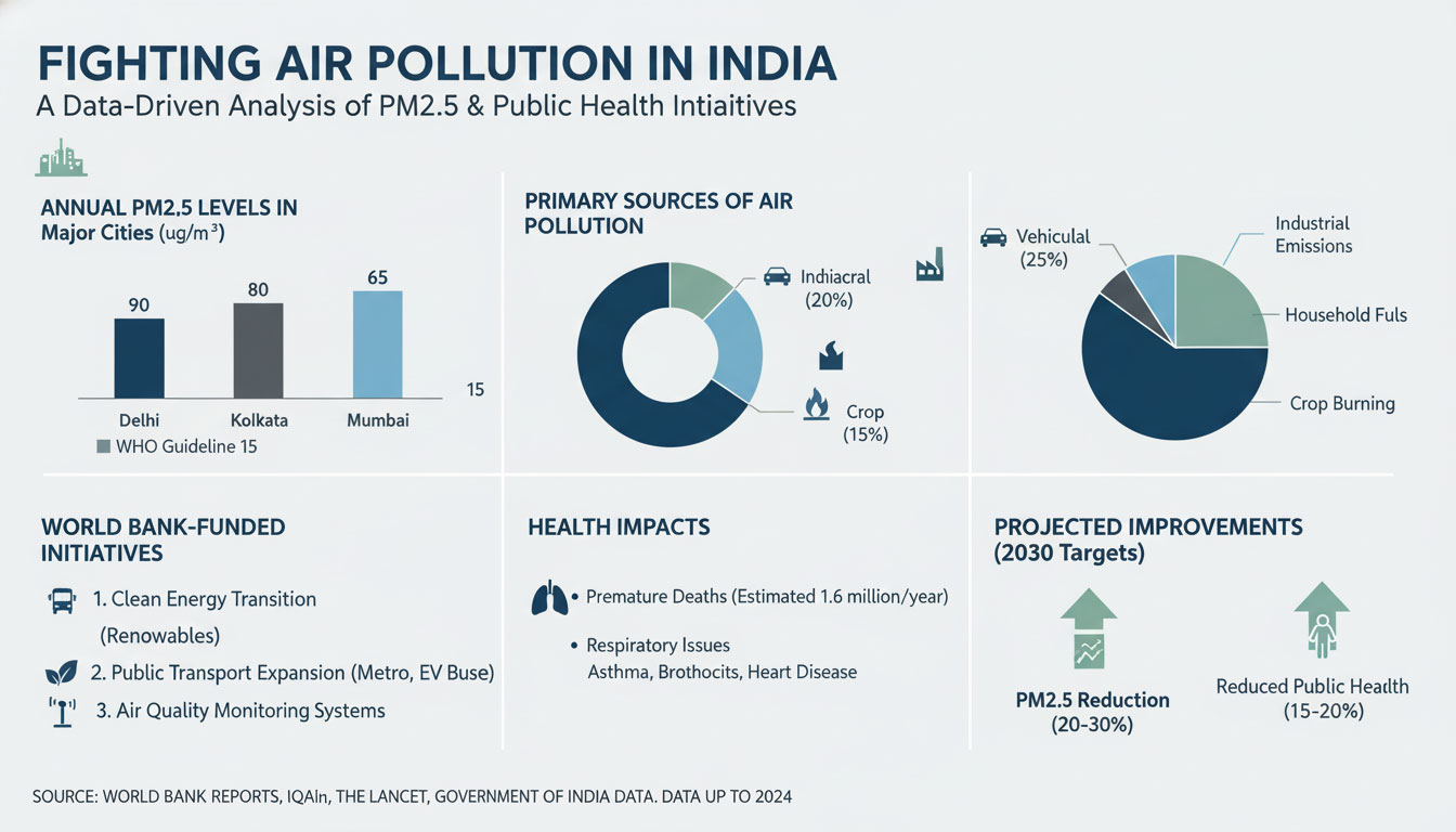World Bank Backs $2 Billion Initiative to Tackle India’s Air Pollution