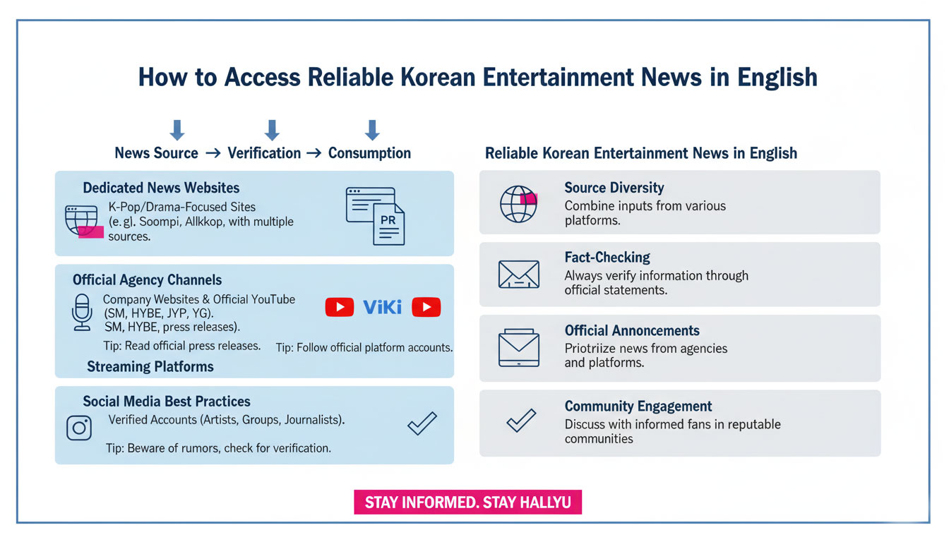 Where to Find Reliable Korean Entertainment News in English Online?