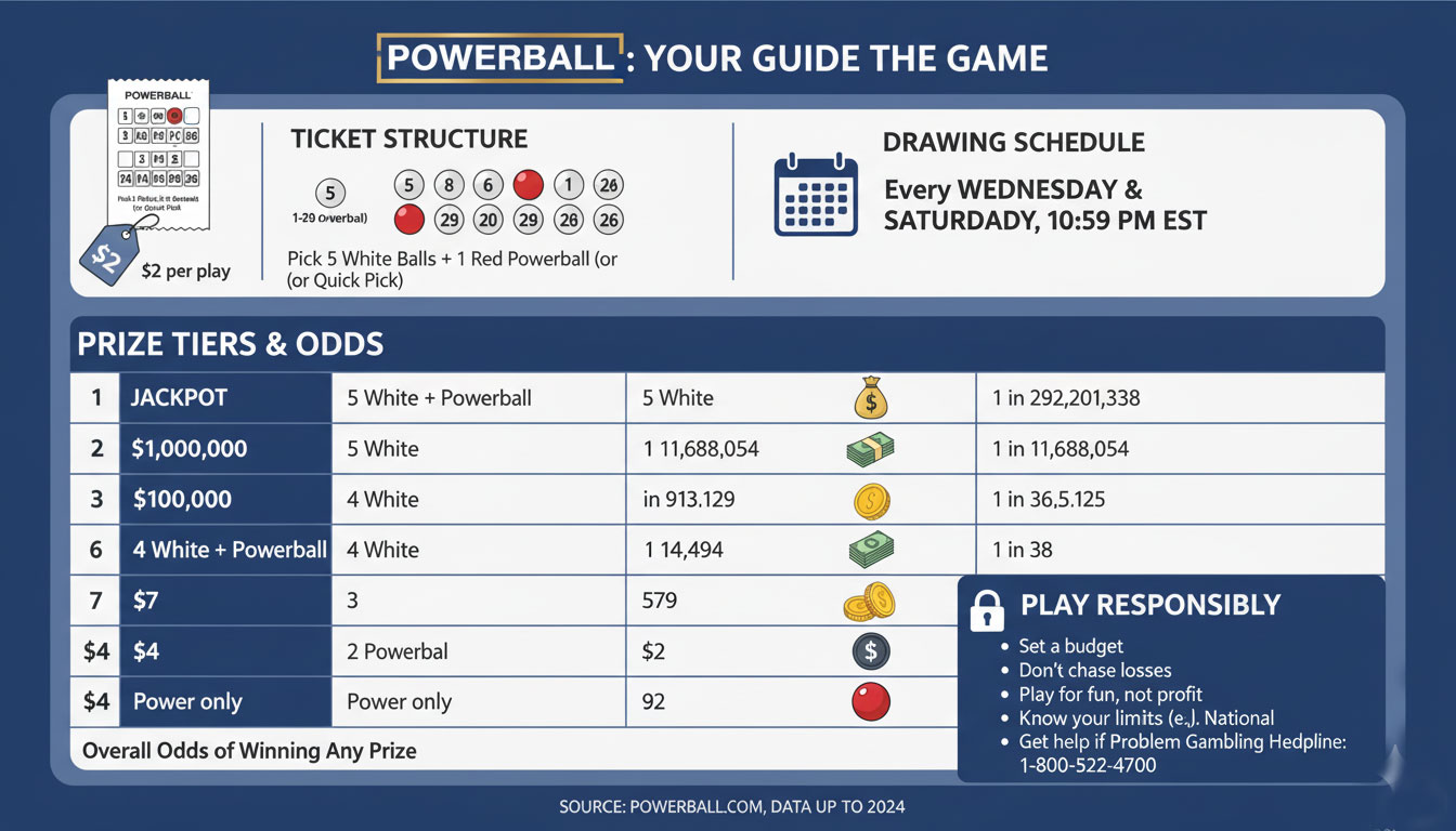 When Is the Next Powerball Drawing: Schedule, Rules, and Key Details for Players ?
