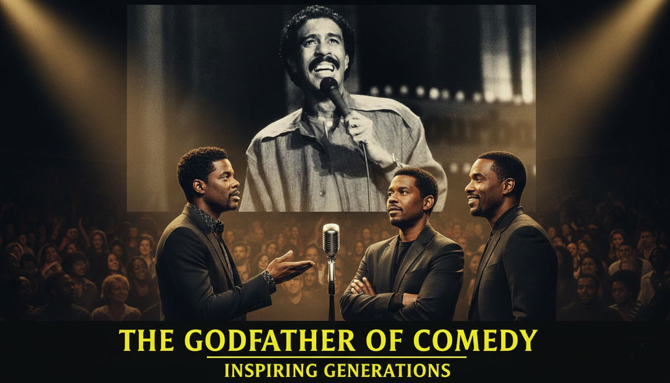 Richard Pryor: Iconic Comedian Who Redefined Stand-Up and Film.