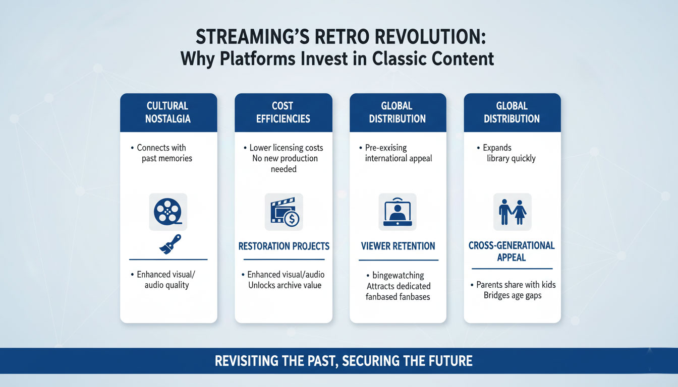 Inside the New Golden Age of Entertainment TV: Why Streamers Turn to Retro Hits?