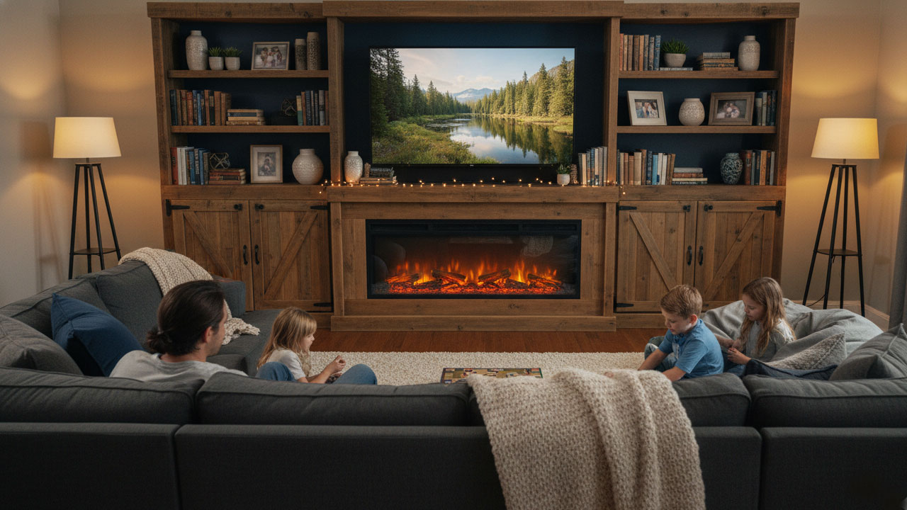 Top 10 Entertainment Center with Fireplace Models for Modern Homes