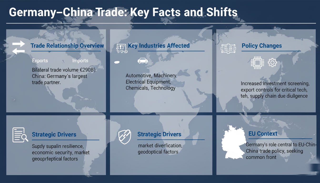Germany-China Trade Tensions Rise as Berlin Signals Protectionist Shift
