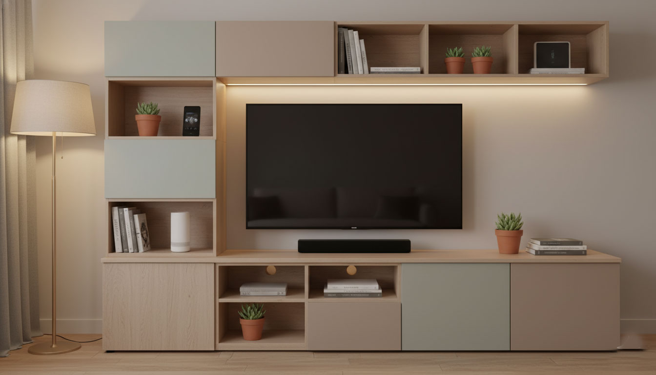 Modern Entertainment Centers: Trending Materials and Colors for 2025