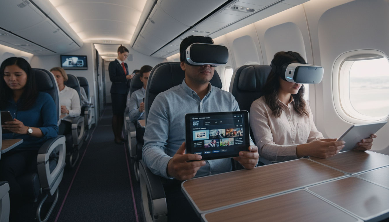 Airline News: How In-Flight Entertainment Systems Are Evolving Globally?