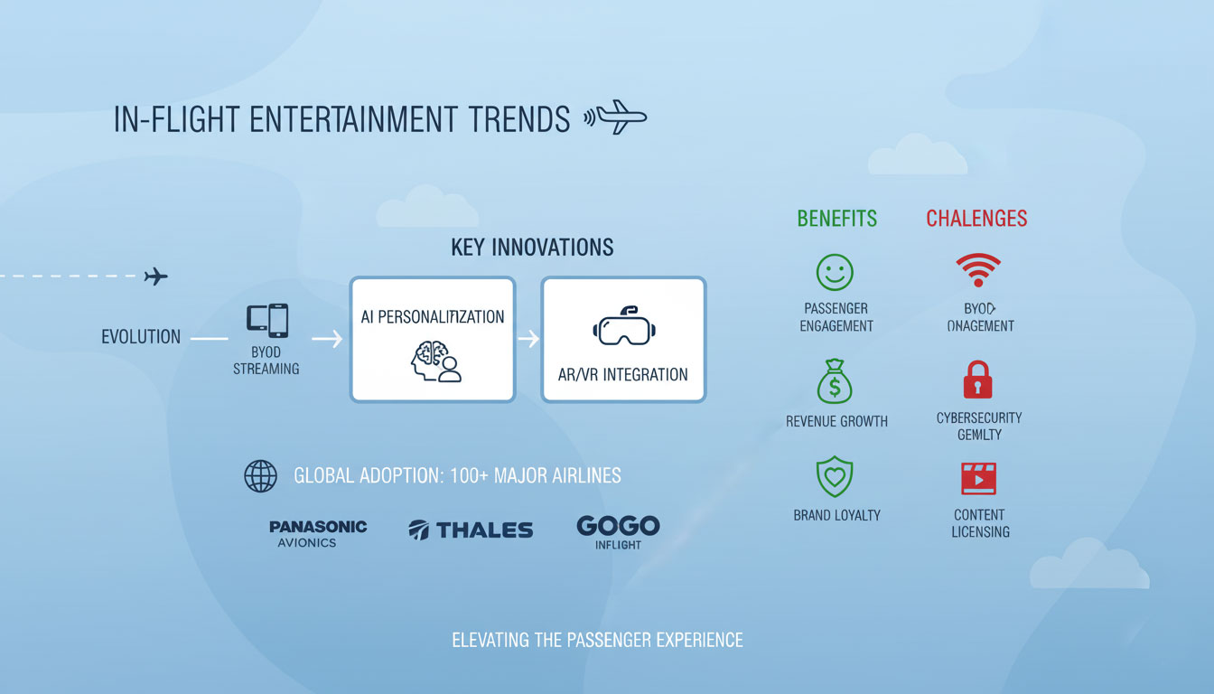 Airline News: How In-Flight Entertainment Systems Are Evolving Globally?