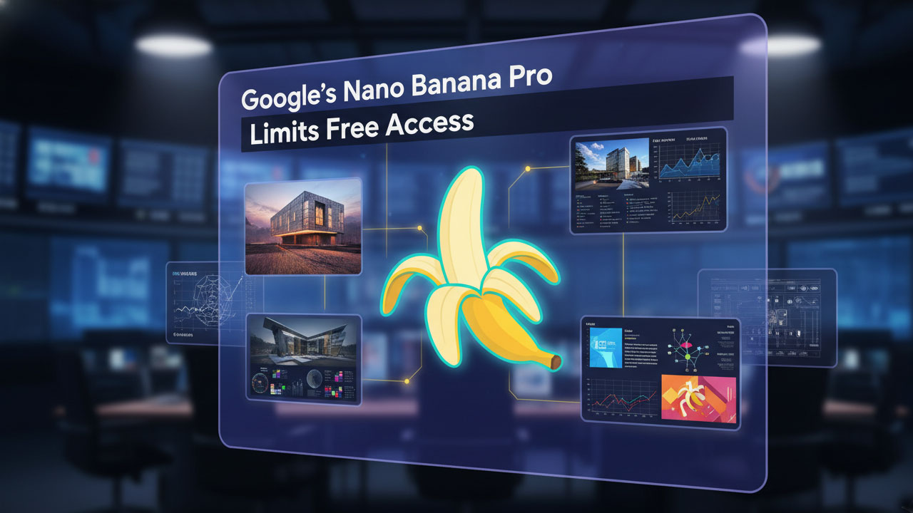 “Google’s Nano Banana Pro AI Limits Free Access, Transforming Digital Art Creation”