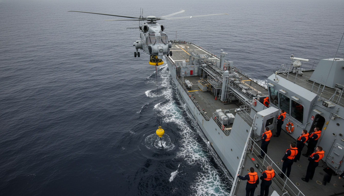 Royal Navy Shadows Russian Submarines Through the English Channel