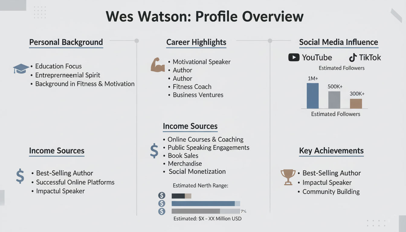 Wes Watson Net Worth: How the Influencer and Motivational Speaker Earns His Wealth ?